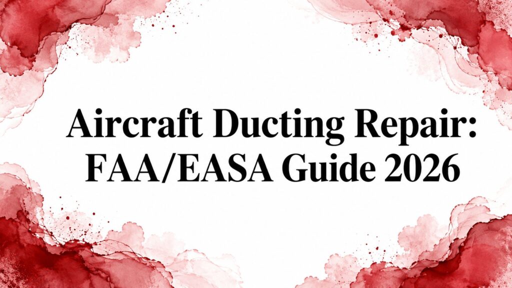 Faa Question Cdi Fix Aircraft Ducting Repair: FAA/EASA Guide 2026